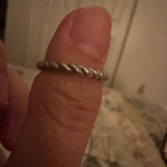 Judith Ripka Sterling Silver Rope Band - Picture 5 of 7